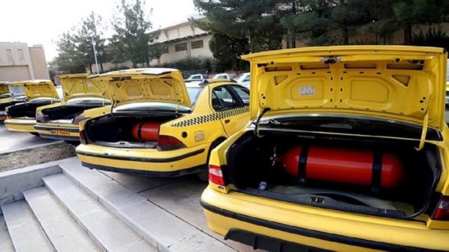 مخازن فرسوده تاکسی‌های دوگانه‌سوز رایگان تعویض می‌شود